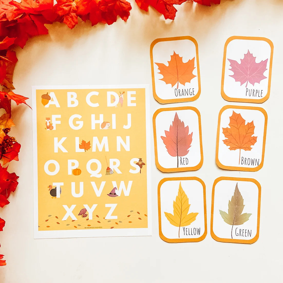 Pre-School Fall Activity Bundle