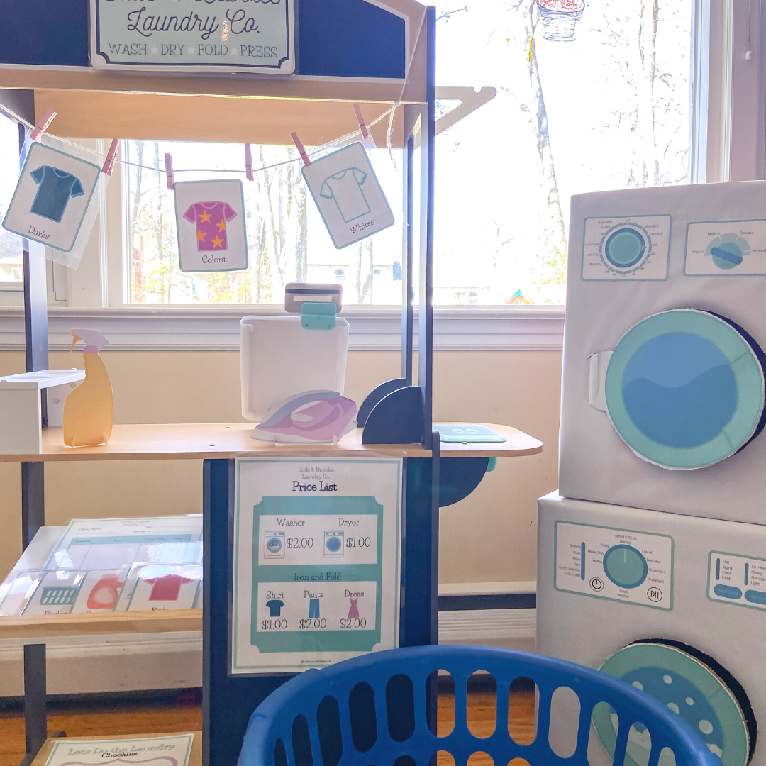 Laundromat Pretend Play Pack Famokids