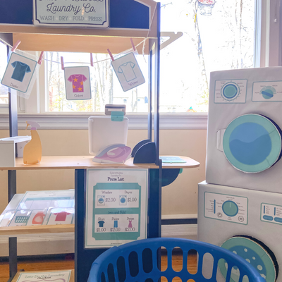 Laundromat Pretend Play Pack